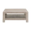 Gray Acacia Wooden Coffee Table | Living Essentials Adler