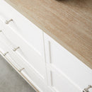 Gray Acacia 6-Drawer Double Dresser | Living Essentials Wrenn