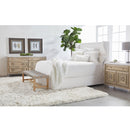 Marble Topped Acacia Media Cabinet | Living Essentials Azure