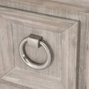 Marble Topped Acacia Media Cabinet | Living Essentials Azure
