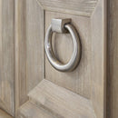 Marble Topped Acacia Media Cabinet | Living Essentials Azure