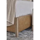 Solid Wood Framed Queen Bed | Living Essentials Emmett