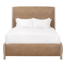 Solid Wood Framed Queen Bed | Living Essentials Emmett