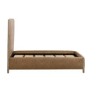 Solid Wood Framed Queen Bed | Living Essentials Emmett