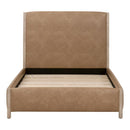 Solid Wood Framed Queen Bed | Living Essentials Emmett
