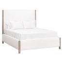 Solid Wood Framed Queen Bed | Living Essentials Emmett