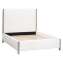 Solid Wood Framed King Bed | Living Essentials Emmett
