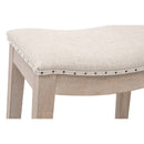 Gray Ash Wood Counter Stool | Living Essentials Harper