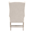 French Linen Wingback Accent Chair | Living Essentials Chateau