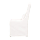 French Linen Skirted Dining Chairs (2) | Living Essentials Colette