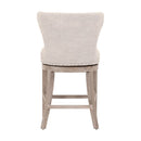 Modern European furniture - Nail Tacked Swivel Counter Stool - www.oroa.com