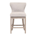Modern European furniture - Nail Tacked Swivel Counter Stool - www.oroa.com