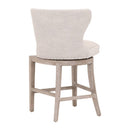 Modern European furniture - Nail Tacked Swivel Counter Stool - www.oroa.com