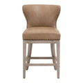 Modern European furniture - Nail Tacked Swivel Counter Stool - www.oroa.com