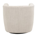 Tufted Back Swivel Club Chair | Living Essentials Marcel
