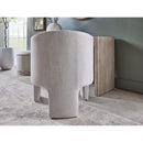 French Linen 3-Legged Accent Chair | Living Essentials Hall