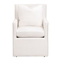 Two-Toned Wheeled Lounge Chair | Living Essentials Harmony