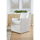 Two-Toned Wheeled Lounge Chair | Living Essentials Harmony