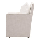 Two-Toned Wheeled Lounge Chair | Living Essentials Harmony