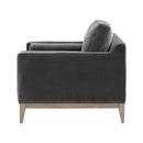 Velvet Modern Loveseat | Living Essentials Parker