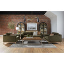 Velvet Modern Loveseat | Living Essentials Parker