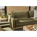 Velvet Modern Loveseat | Living Essentials Parker