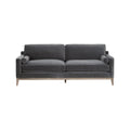Velvet Modern Sofa | Living Essentials Parker