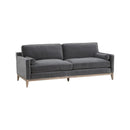 Velvet Modern Sofa | Living Essentials Parker