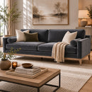 Velvet Modern Sofa | Living Essentials Parker