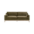 Velvet Modern Sofa | Living Essentials Parker