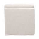 Cream Skirted Modular Accent Chair | Living Essentials Lena