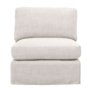 Cream Skirted Modular Accent Chair | Living Essentials Lena