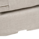 Cream Skirted Modular Accent Chair | Living Essentials Lena