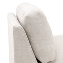 Cream Skirted Modular Accent Chair | Living Essentials Lena