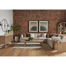 Cream Skirted Modular Accent Chair | Living Essentials Lena