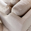 Cream Skirted Sofa | Living Essentials Lena