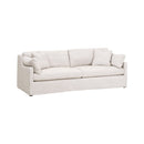 Cream Skirted Sofa | Living Essentials Lena