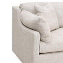 Cream Skirted Sofa | Living Essentials Lena