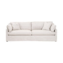 Cream Skirted Sofa | Living Essentials Lena
