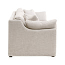 Cream Skirted Sofa | Living Essentials Lena