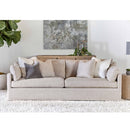 Cream Skirted Sofa | Living Essentials Lena