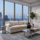 Linen Upholstered Sofa | Living Essentials Dean