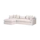 Beige Slipcover Sectional Sofa | Living Essentials Haven