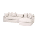 Beige Slipcover Sectional Sofa | Living Essentials Haven