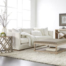 White Fabric Sofa | Living Essentials Siena