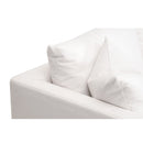 White Fabric Sofa | Living Essentials Siena