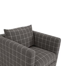 Oak Base Swivel Club Chair | Living Essentials Siena
