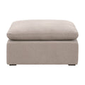 Modern European furniture - Square Cushioned Modular Ottoman - www.oroa.com