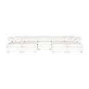 Modern European furniture - Square Cushioned Modular Ottoman - www.oroa.com