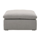 Modern European furniture - Square Cushioned Modular Ottoman - www.oroa.com
